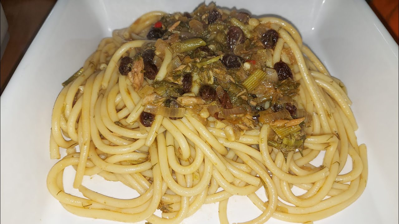 Pasta alla Palermitana con TONNO – la mia versione senza sarde! Le Ricette di zio Roberto