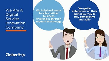 ZiniosEdge- The Digital Service Innovation Company in AR/VR/MR, AI/ML, Cloud, and Digital Apps.