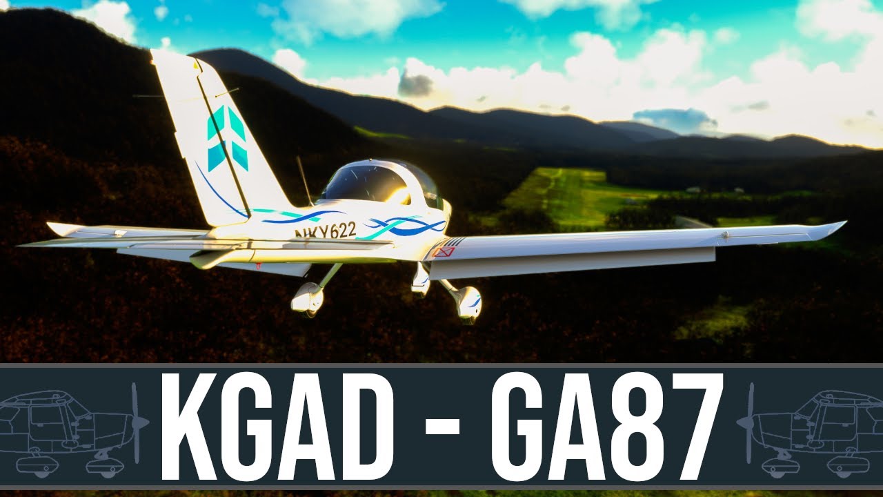 🔴 KGAD to GA87: Exploring the Area with Hops in the FSReborn Sting S4!