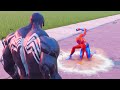 Fortnite Roleplay VENOM VS SPIDER-MAN! 🕷#1  (A Fortnite Short Film)