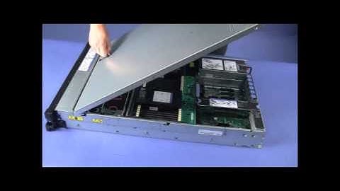 IBM System x 3750 M4 Remove Fan Cage Assembly