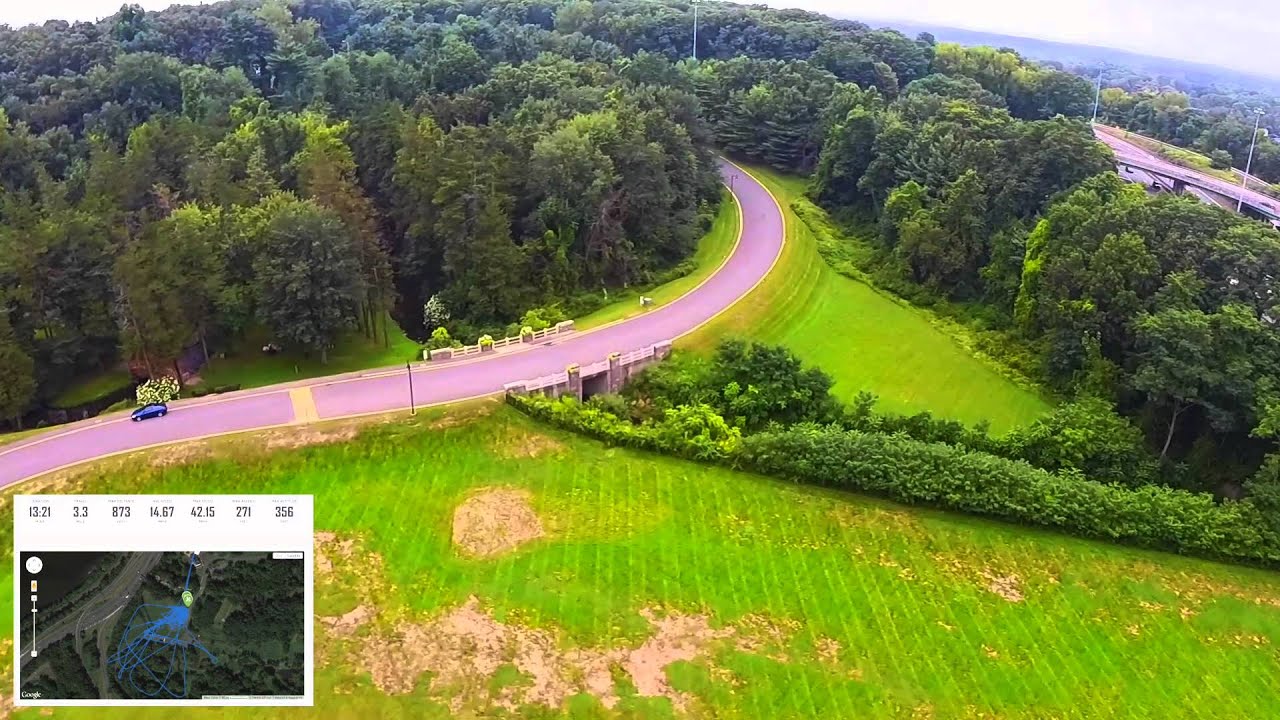 DJI Phantom 2 with FlyTrex data logger