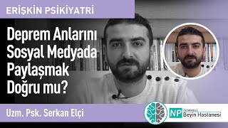 Deprem Anlarını Sosyal Medyada Paylaşmak Doğru Mu?