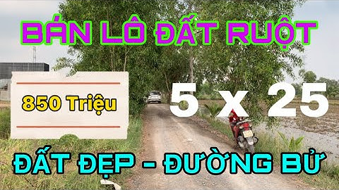 ⚫️ (Đã Bán) 13.| Ông chú cần bán lô đất ruột |