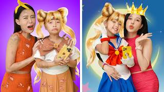 Rich Princess Vs Poor Princess - Funny Sailor Moon