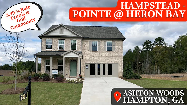 Living in Locust Grove, Georgia Model Home Tour | Hampstead Plan | Ashton Woods | New Atlanta Homes