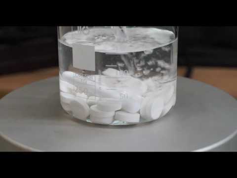 Extracting paracetamol (acetaminophen) from tablets