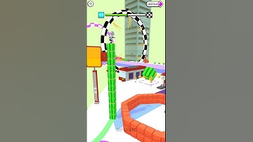 Cube Surfer (by VOODOO)  Level 160 । XRP Gaming #cubesurfer #gameplaywalkthrough #shorts