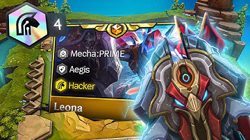 4 Hacker Leona Has Infinite Healing From True Damage!!!