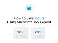 Everyday wins with Microsoft 365 Copilot