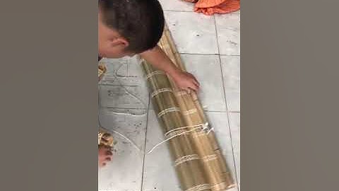 cách buộc ròng rọc khóa tự hãm cho mành tre 0905705929