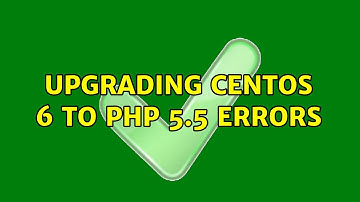 Upgrading CENTOS 6 to PHP 5.5 Errors