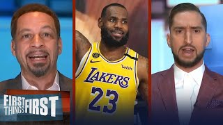 Wright \& Broussard talk Lakers v Nuggets series, Denver missed the window | NBA | FIRST THINGS FIRST