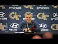 Mens basketball georgia tech  post game