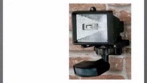 Micromark 150 Watt Mini PIR Security Floodlight - Black