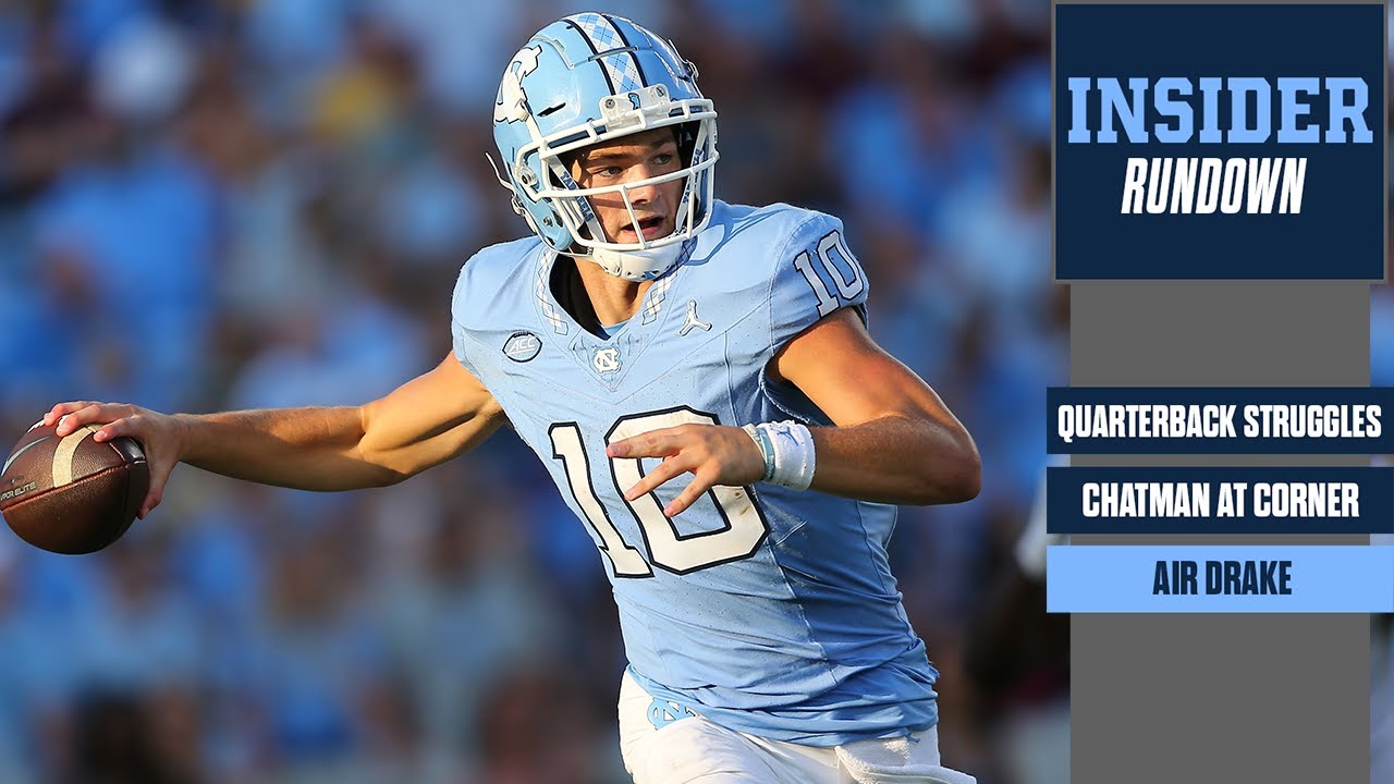 Video: UNC Football Insider Rundown - QBs On Divergent Paths As Tar Heels Visit Panthers