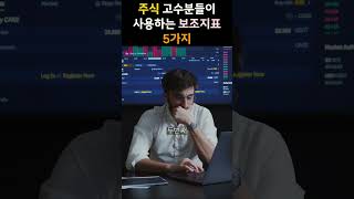 주식 고수분들이 쓰는 보조지표 5가지 #주식 #해외선물 #비트코인 #재테크 #stock #단타
