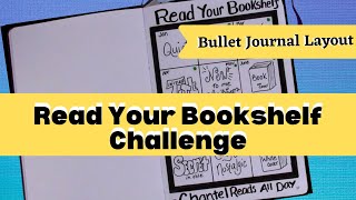 Read Your Bookshelf Challenge Tracker | 2022 Reading Journal