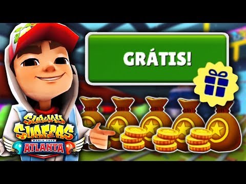 COMO GANHAR MOEDAS DE GRAÇA no Subway Surfers Atlanta 