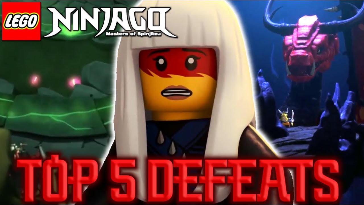 Top 5 Ninjago Villain Defeats with Crusty783