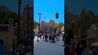 Cars land California Adventure Disneyland 2023 #disneyland #disney #fun #ride #cars #summer #fyp