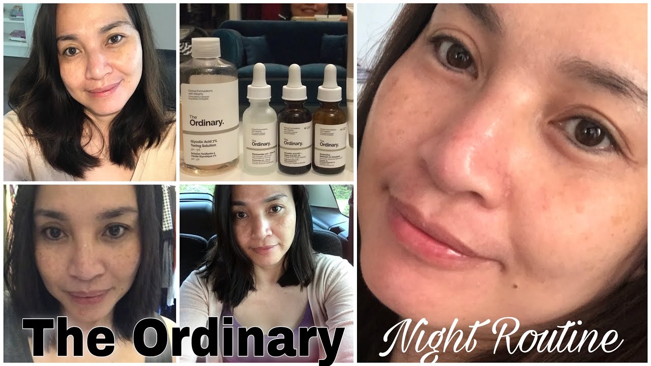 The Ordinary Skin care|Night Routine|Blemish free|No to dark spots|how to use the Ordinary