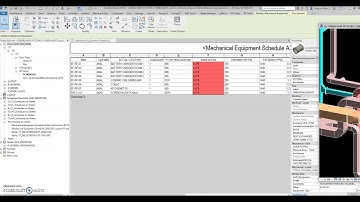 Revit Schedules using RF Tools