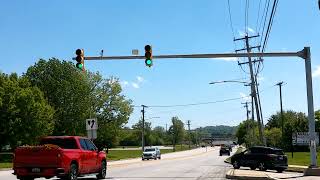 Traffic Lights in York, PA (PA 24/Mt. Zion Rd & Municipal Building Driveway/York Galleria Driveway)