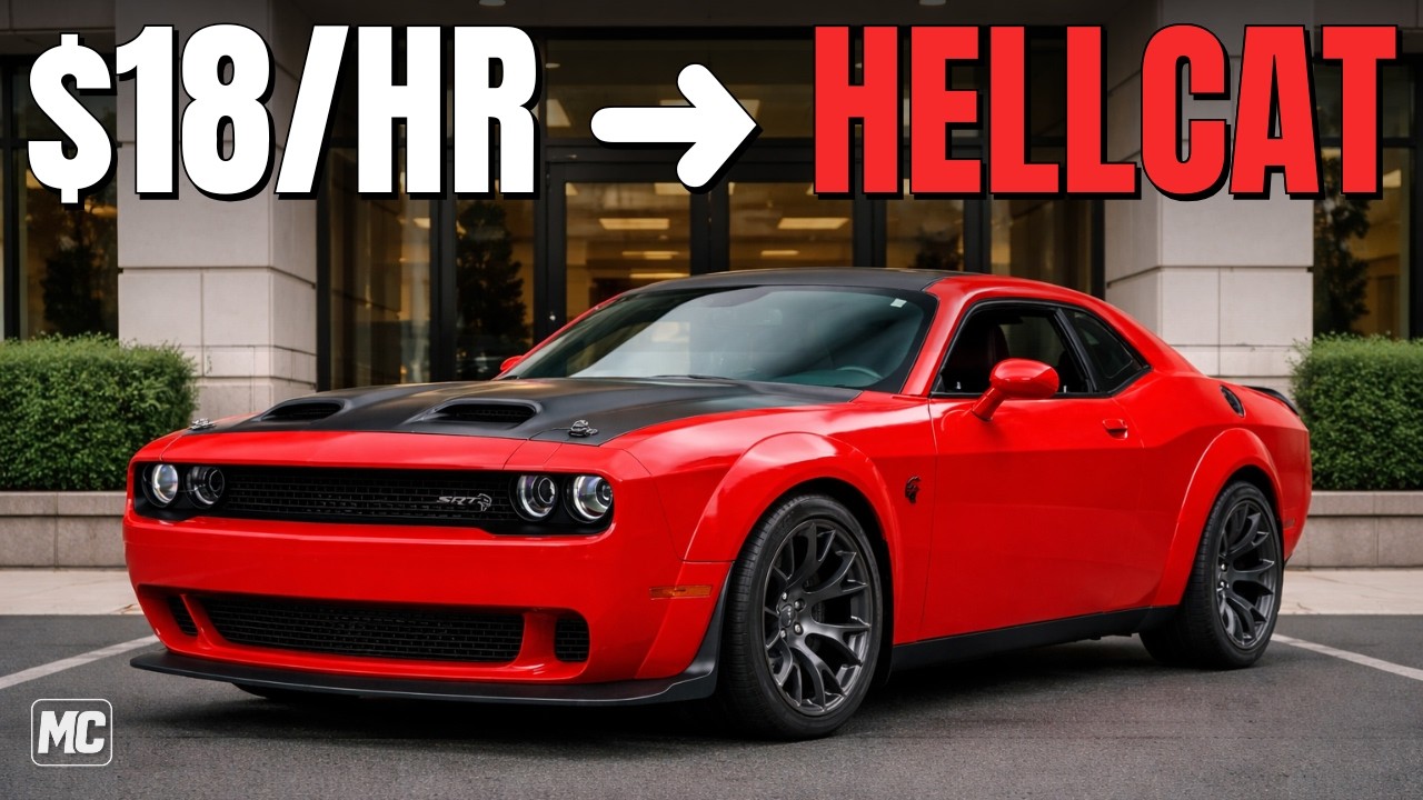 He Makes $18/Hour at Panda Express… and Wants a Hellcat