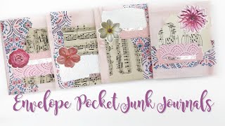 Envelope Pocket Junk Journals | Serena Bee Creative