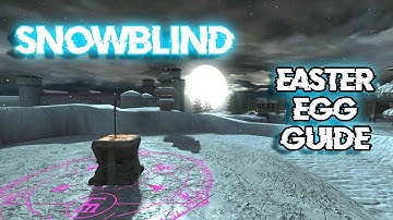 SnowBlind - Easter Egg + Strategy Guide (WaW Custom Zombies Map)