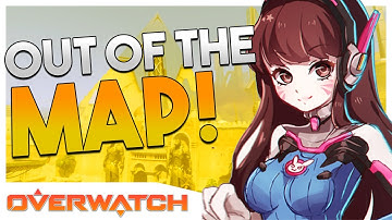 OVERWATCH GLITCHES #2 Temple of Anubis OUT OF BOUNDS GLITCH