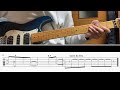 [TAB譜] THE GAMBLER(B'z) Guitar riff [ギター]