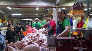 Wapres Tinjau Stabilitas Harga dan Transaksi Pembayaran Non Tunai di Pasar Badung Bali