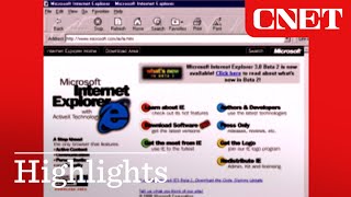 ⁣First Look of Microsoft IE 3.0 in 1996 (From CNET's Archive)