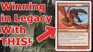 FORM OF THE DRAGON CRUSHES LEGACY- BW Academy Rector Enchantments (Legacy MTG)