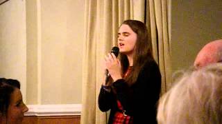 Olivia Gordon  - 'The Next Time' by Cliff Richard, Elwy Hall, Rhyl