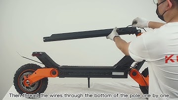 Kugoo Kirin G3 Electric Scooter: Front Stem Replacement Tutorial