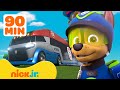 PAW Patrol Best Moments on the PAW Patroller! w/ Chase 🚐 90 Minute Compilation | Nick Jr.