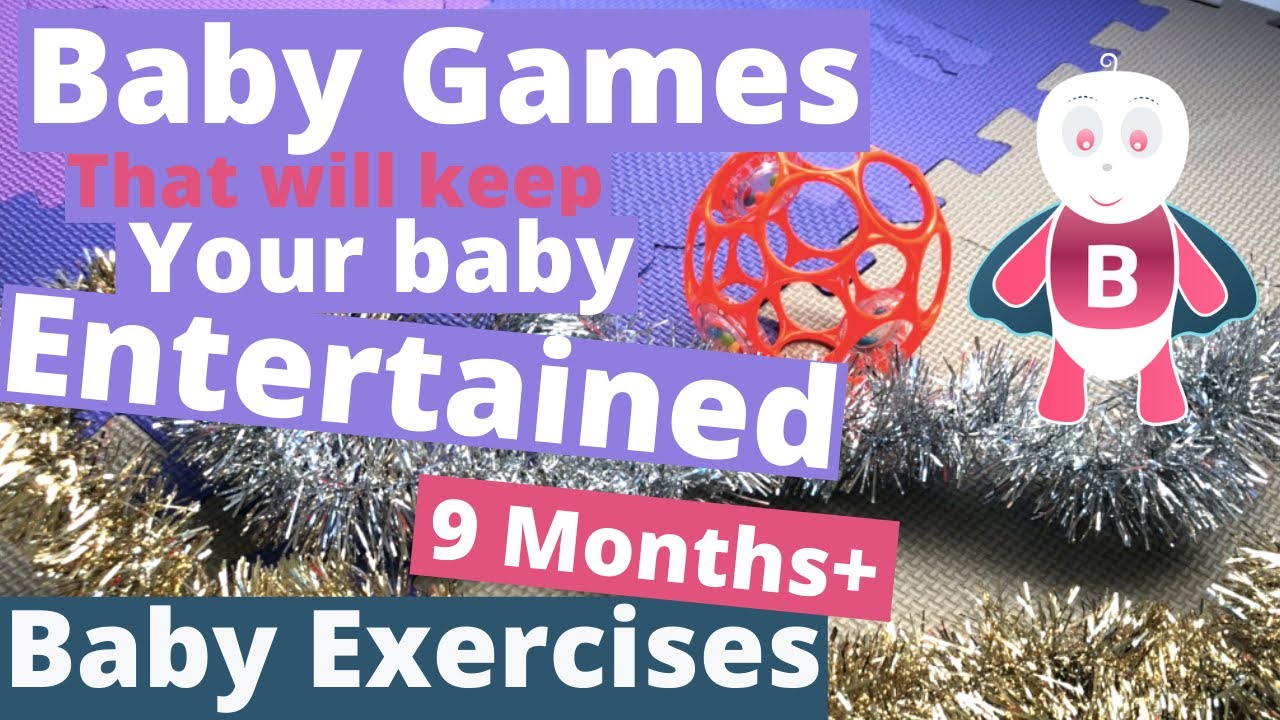 Baby hand & eye coordination ★9 Months+ ★ Baby Exercises & Activities
