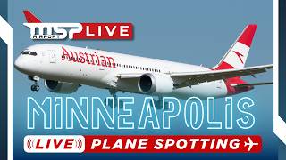 🔴 LIVE MASS DIVERSIONS & NONSTOP AIRPORT ACTION FROM THE TWIN CITIES! ✈ MSP/KMSP AIRPORT ✈ 7/27/26