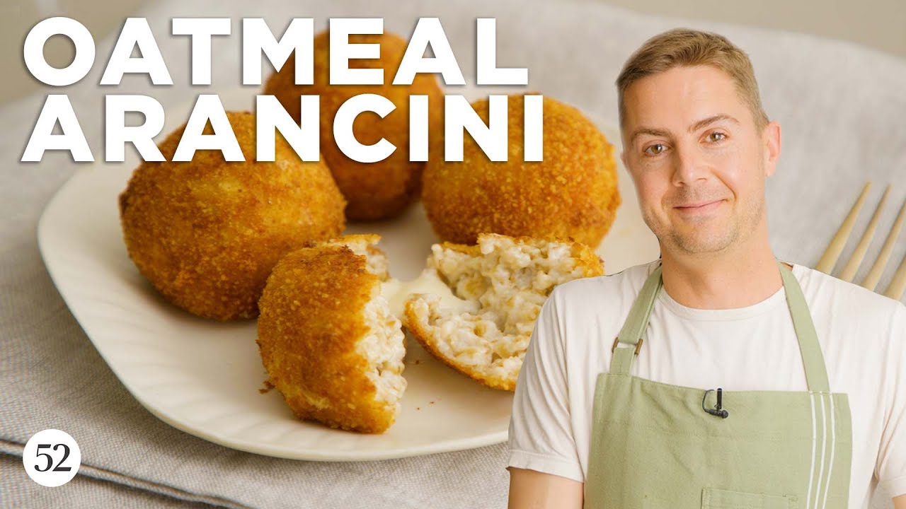 How to Make Crispy & Cheesy Oatmeal Arancini | In The Kitchen With | Food52