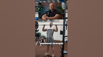 Overhead Press for Manhood Strength #fitnessmotivation