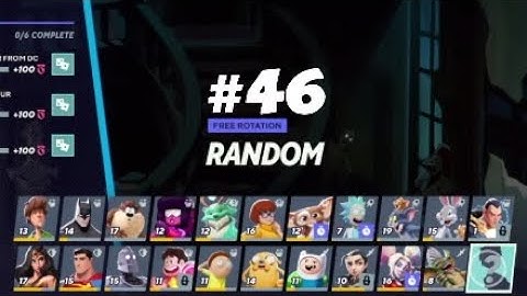 MultiVersus random fighter part 46 (Unlock Finn 18th fighter, New fighter Black Adam).