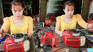 💡Genius girl restores and maintains grass sand machines 丨 Become oldnew/blacksmith