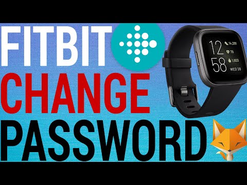 How To Change Fitbit Account Password