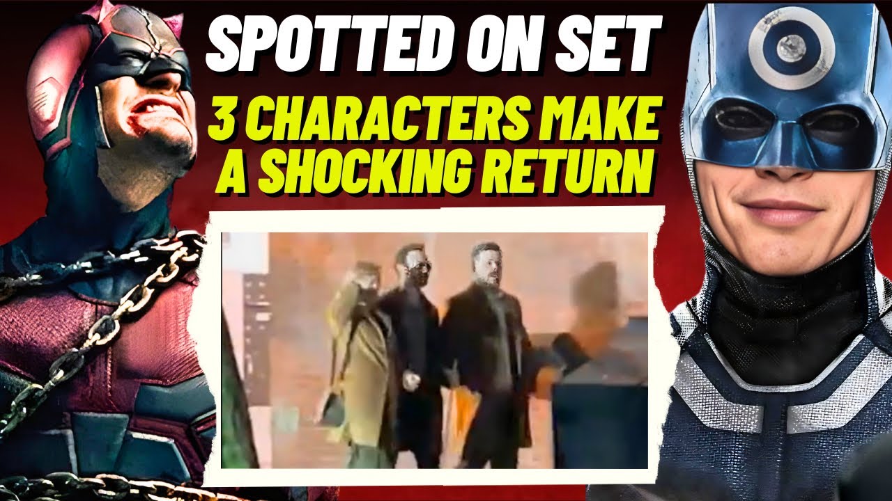 EXPLOSIVE! DAREDEVIL SEASON 4 - SET PHOTOS CONFIRM 3 MAJOR ACTORS' RETURN!