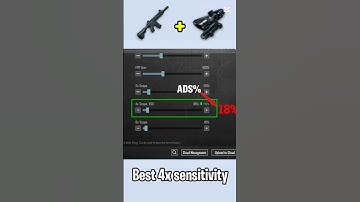 🔥 4X Zero Recoil sensitivity | 4x no Recoil Spray | 4x Zero Recoil Sensitivity with Gyroscope