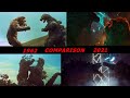 Godzilla vs Kong Comparison - 1962 & 2021 movie