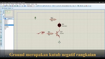 Proteus Transistor NPN BC547 as Switch